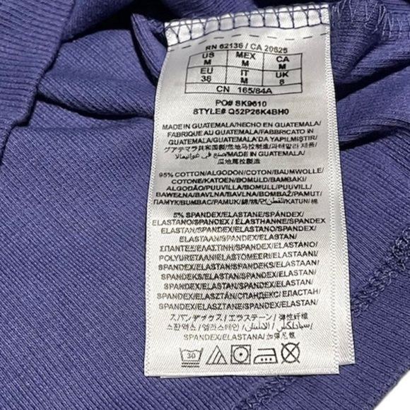 Guess Sequin Glitter Logo Ribbed Jessie Tank Top - Picture 6 of 6